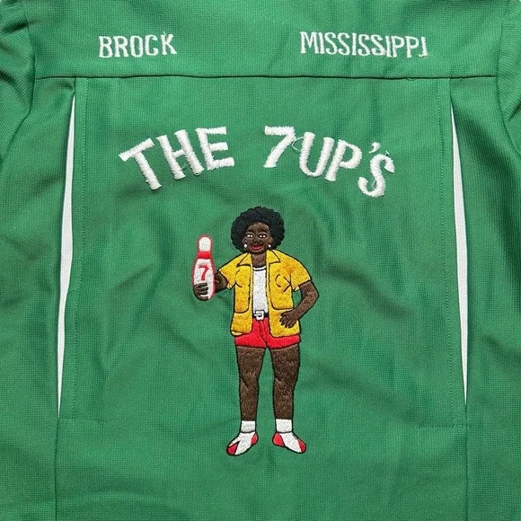 Vintage Vietnam Era Ladies Bowling Shirt Embroidered Size Small Afro 7 UPS - Picture 6 of 15